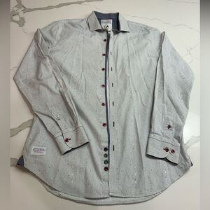 A Fish Named Fred button up shirt